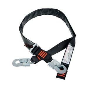 Work Positioning Lanyard (PVC Padding, Adjustable)