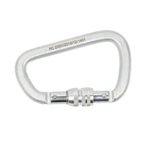 D-Shape Screw-Gate Karabiner