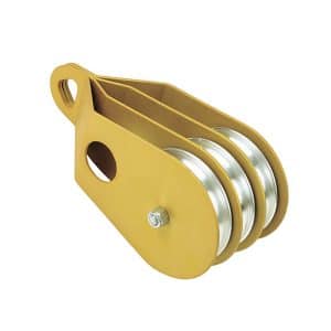Block Multi Mini Triple Pulley
